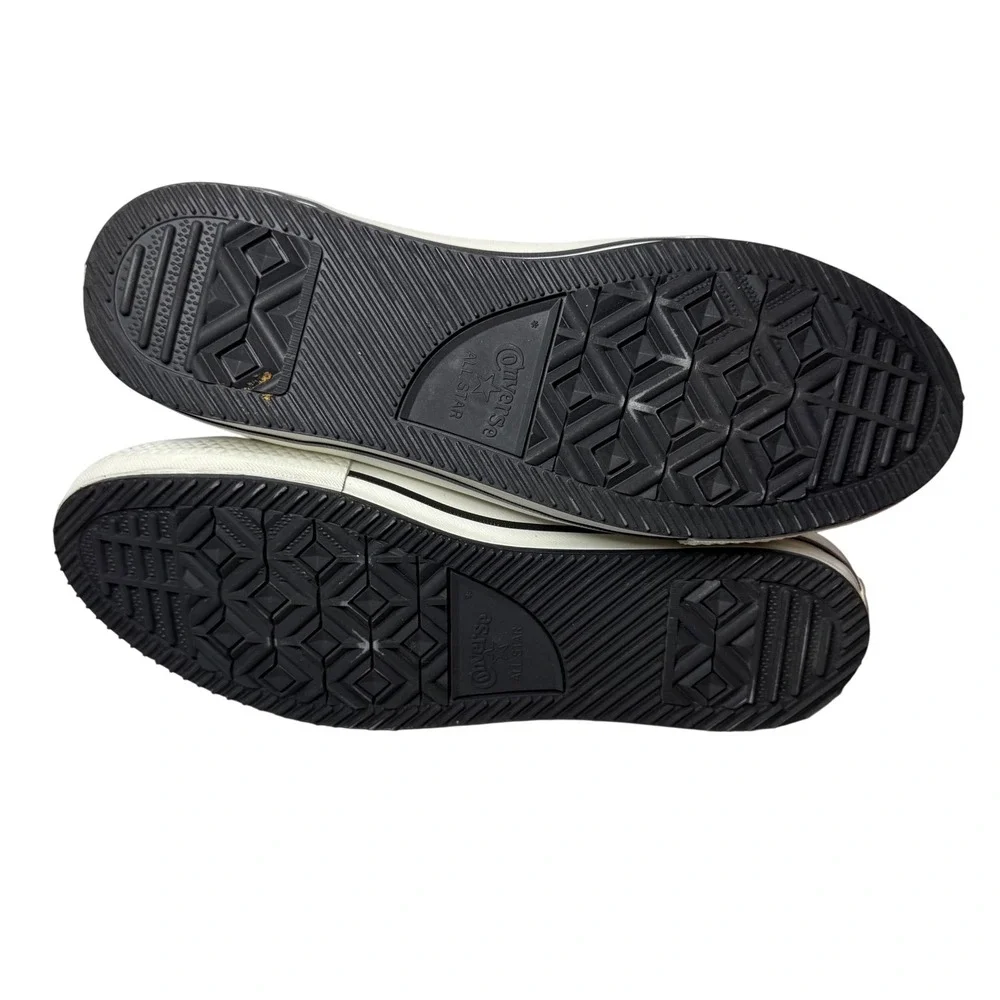 Converse All‎ Star Leather High Top Sneakers Black Lunarion Mens 11.5 Wo 13.5 - Picture 5 of 7